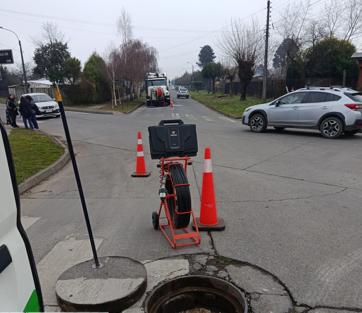 Con cámara robótica inspeccionamos más de 72 mil metros alcantarillado